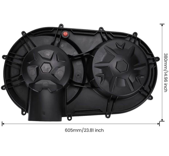 Кришка варіатора зовнішня для баггі Can-Am Maverick X3 - 420212505, 420212508