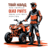 Фірмові наклейки Quad Parts