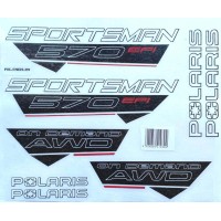 Комплект наклейок Polaris Sportsman 570