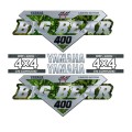 Комплект наклейок для квадроцикла Yamaha Big bear 400