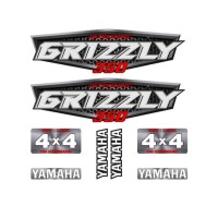 Комплект наклейок Yamaha Grizzly 350