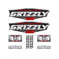 Комплект наклейок Yamaha Grizzly 400