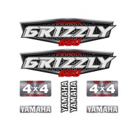 Комплект наклейок Yamaha Grizzly 660