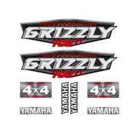 Комплект наклейок Yamaha Grizzly 700