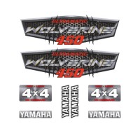 Комплект наклейок Yamaha Wolverine 450