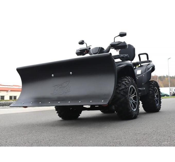 Сніговідвал для квадроцикла та баггі (Швидке кріплення  Quick) Shark 152 см  - Чорний