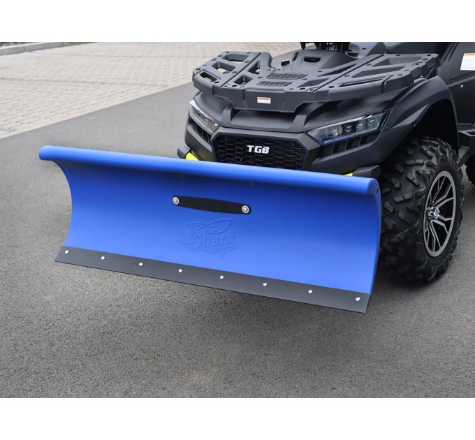 Сніговідвал для квадроцикла та баггі (Швидке кріплення  Quick) Shark 132 см  - Синій