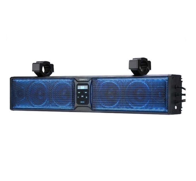 Комплект 26-дюймових Bluetooth-динаміків (колонки) RGB - підсвітка для баггі