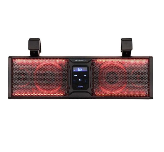 Комплект 16-дюймових Bluetooth-динаміків (колонки) RGB - підсвітка для баггі